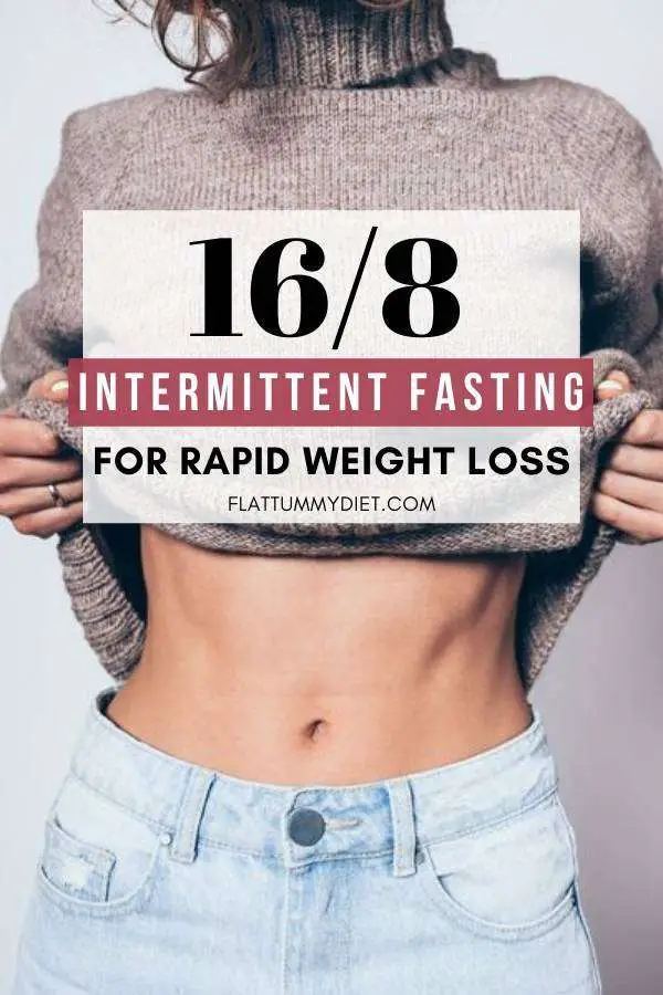 16/8 Intermittent Fasting for Rapid Weight Loss (Schedule ...