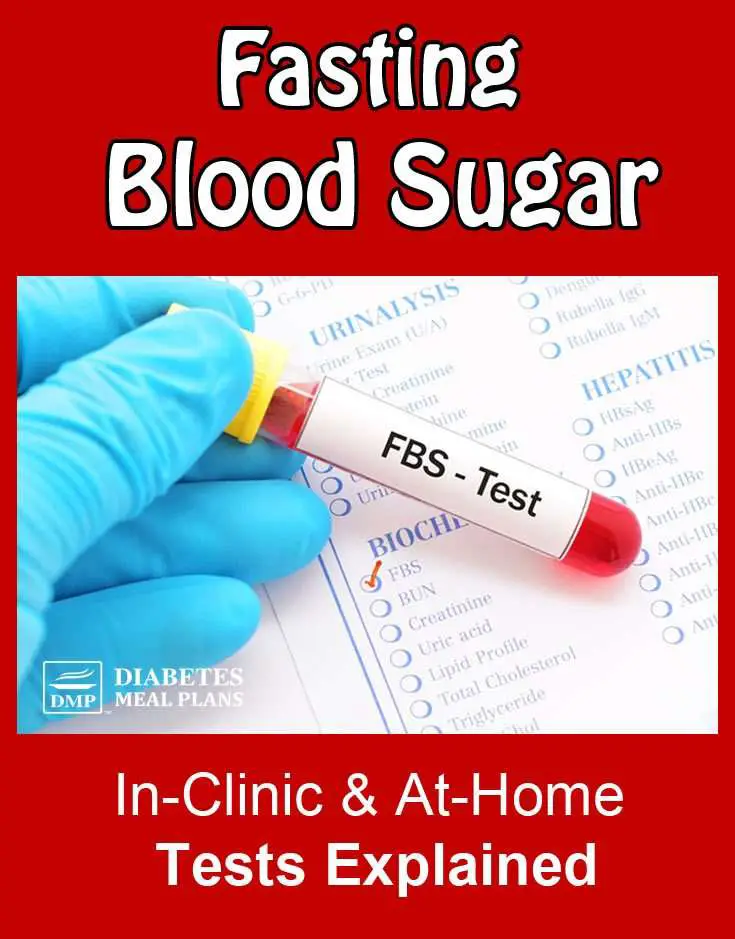 All About A Fasting Blood Sugar Test (Clinic &  At