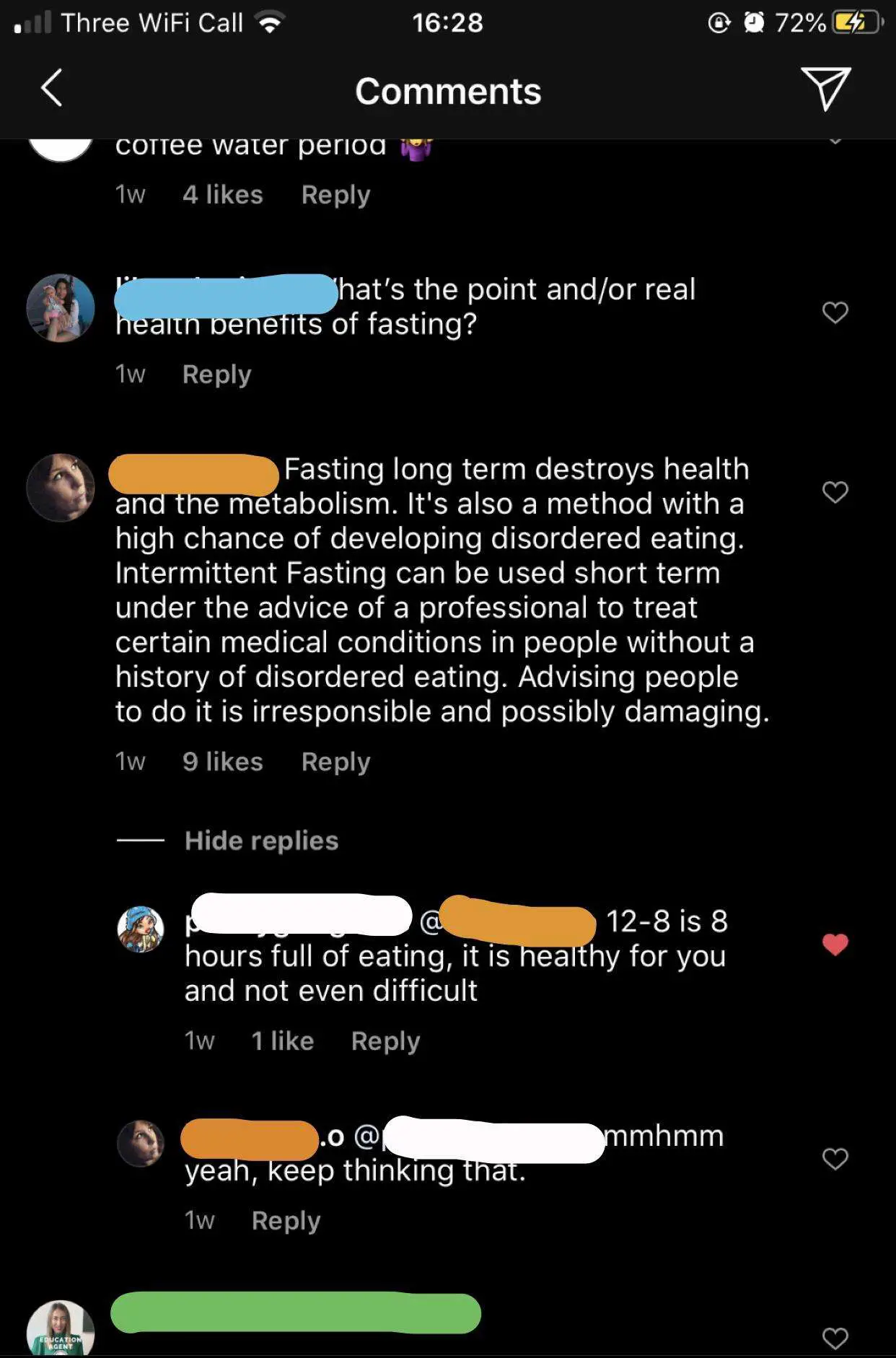 Apparently intermittent fasting will âdestroyâ? your health ...