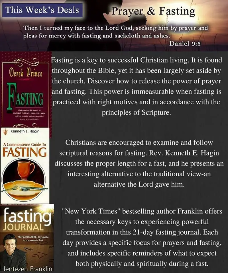 Check out our resources on the discipline of fasting. http://www ...