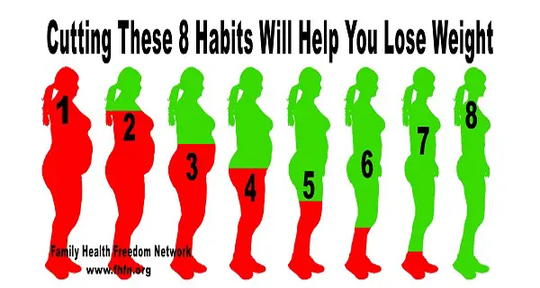 Cutting These 8 Habits Will Help You Lose Weight