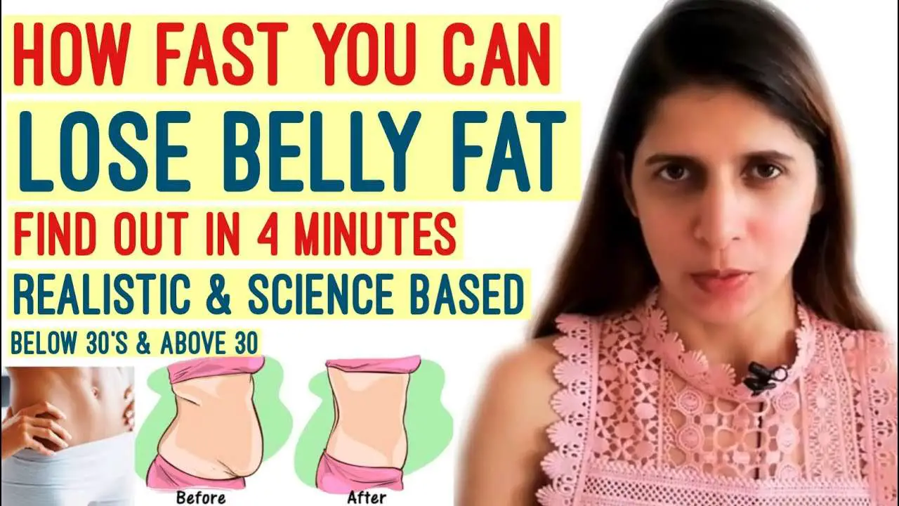 How Fast You Can Lose Belly Fat
