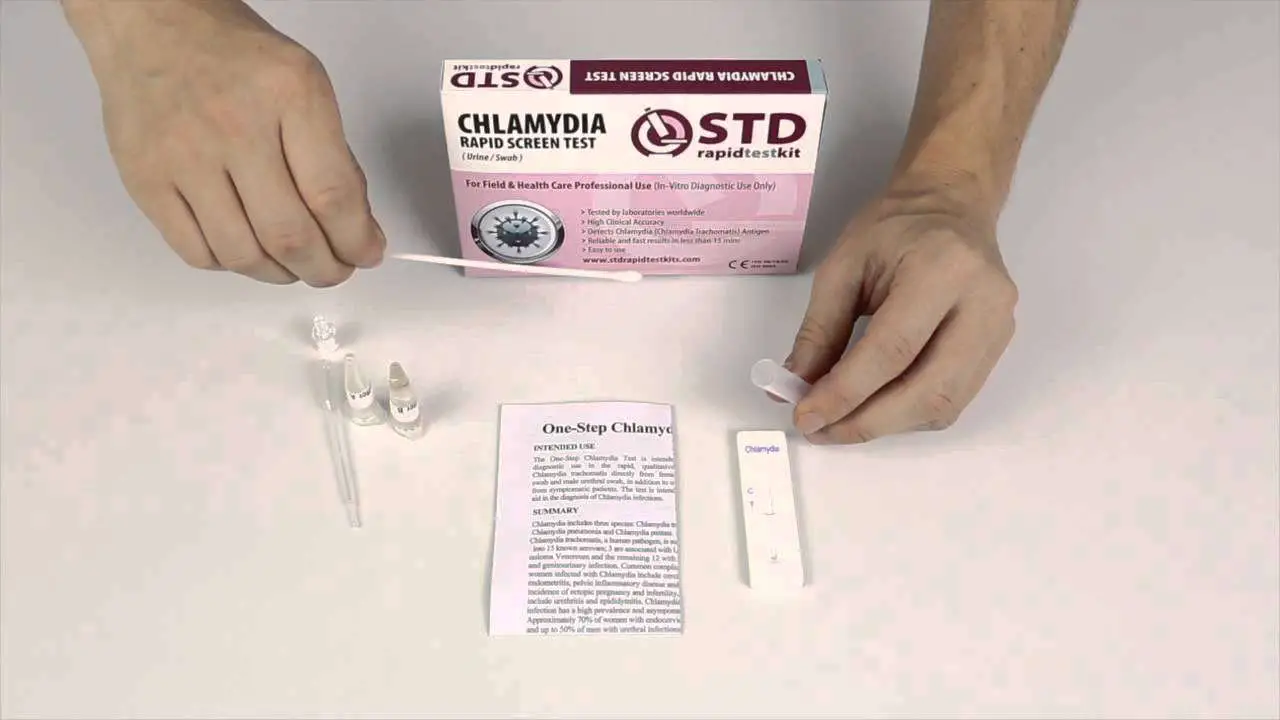 How to use chlamydia rapid test kit / STDrapidtestkits.com ...