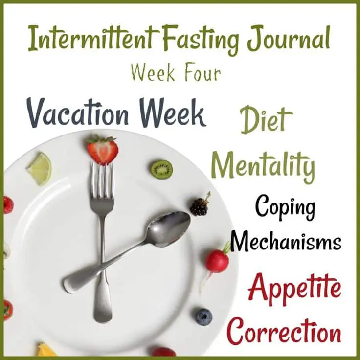 Intermittent Fasting Journal: Week Four