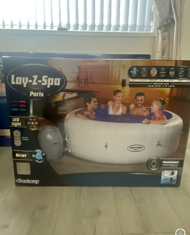 Lay Z Spa Paris. Hot Tub Led Lights With Remote, 4