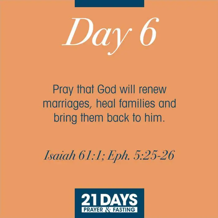 Pray for transformation in our families that God will open the hearts ...