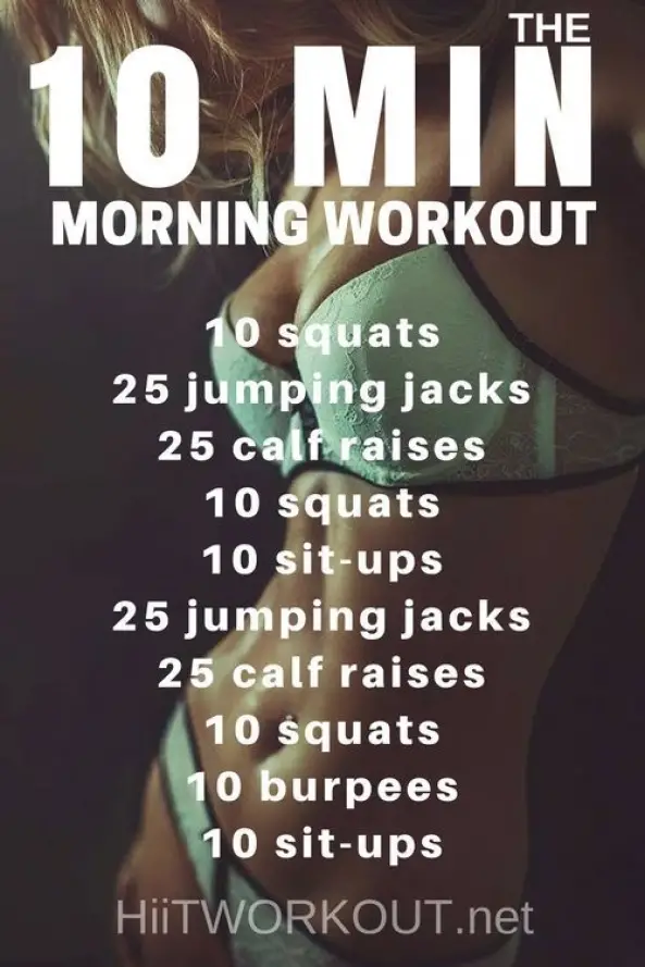 Start this workout first thing each morning before you shower. (Get ...