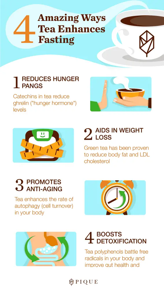 Tea for Intermittent Fasting [Infographic]
