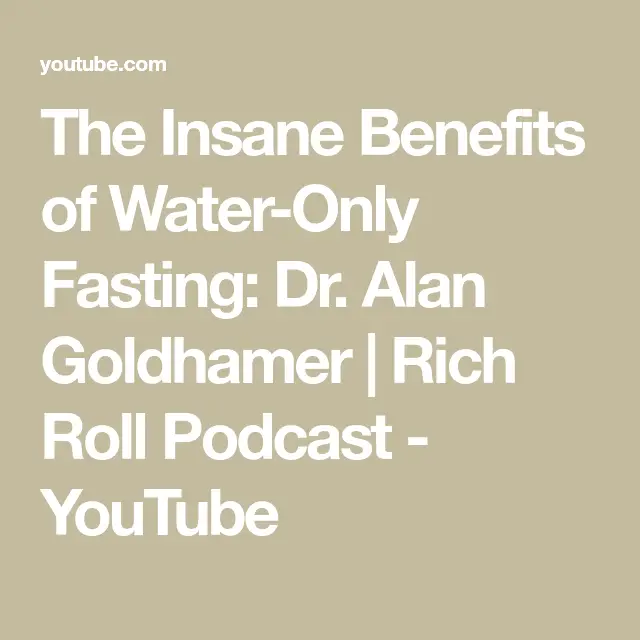 The Insane Benefits of Water