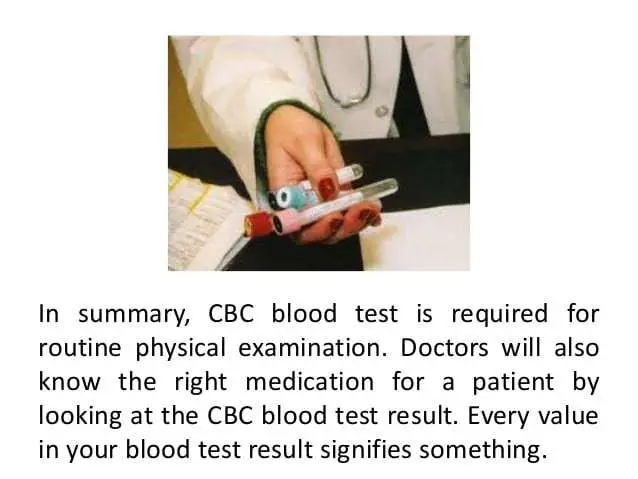 Understanding the Values of CBC Blood Work