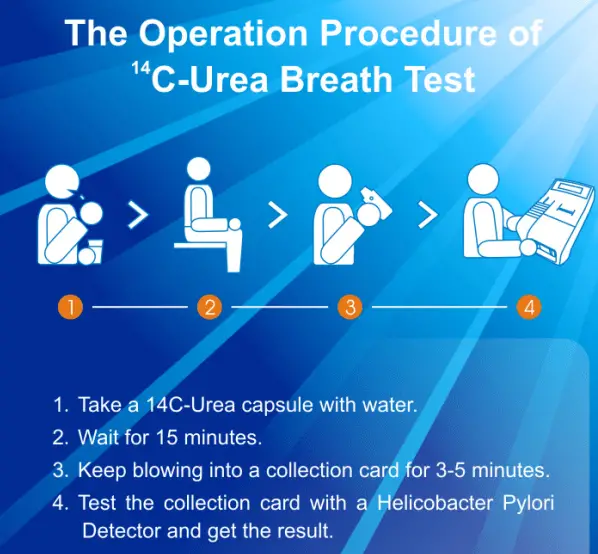 Urea Breath Test (UBT) for H.Pylori  Microbe Online