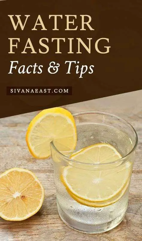 Water Fasting Facts and Tips #healthydieting