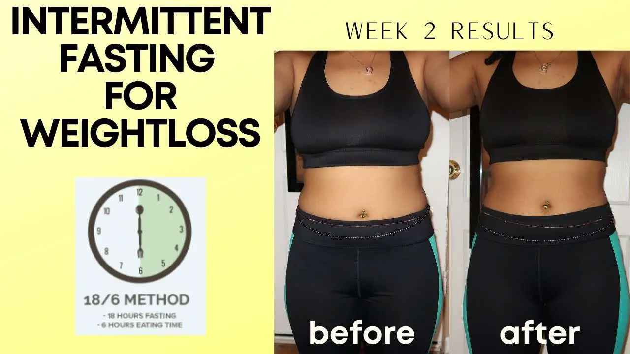 WEEK 2: 18:6 METHOD INTERMITTENT FASTING FOR WEIGHTLOSS VLOG W/ BEFORE ...