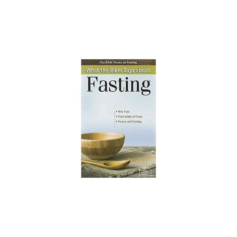 What the Bible Says about Fasting