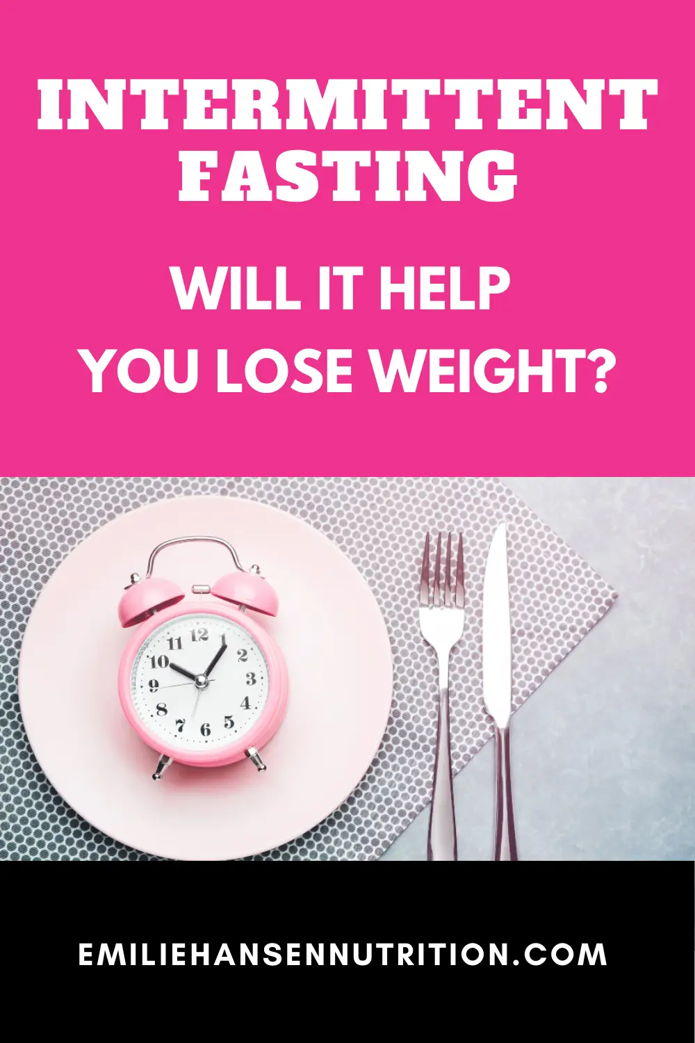 Will Intermittent Fasting Help You Lose Weight?